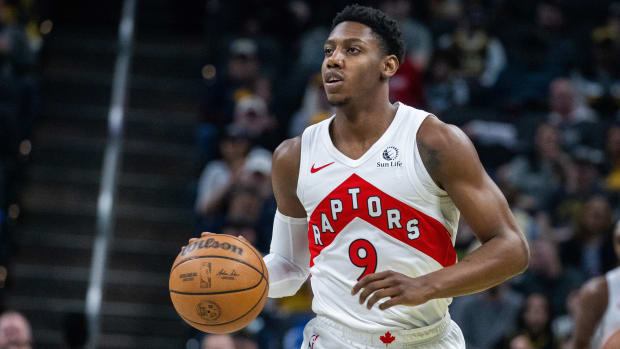 Former Duke basketball guard RJ Barrett